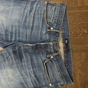 3x1 Men's 100% Cotton Selvedge Blue Washed Denim Jeans